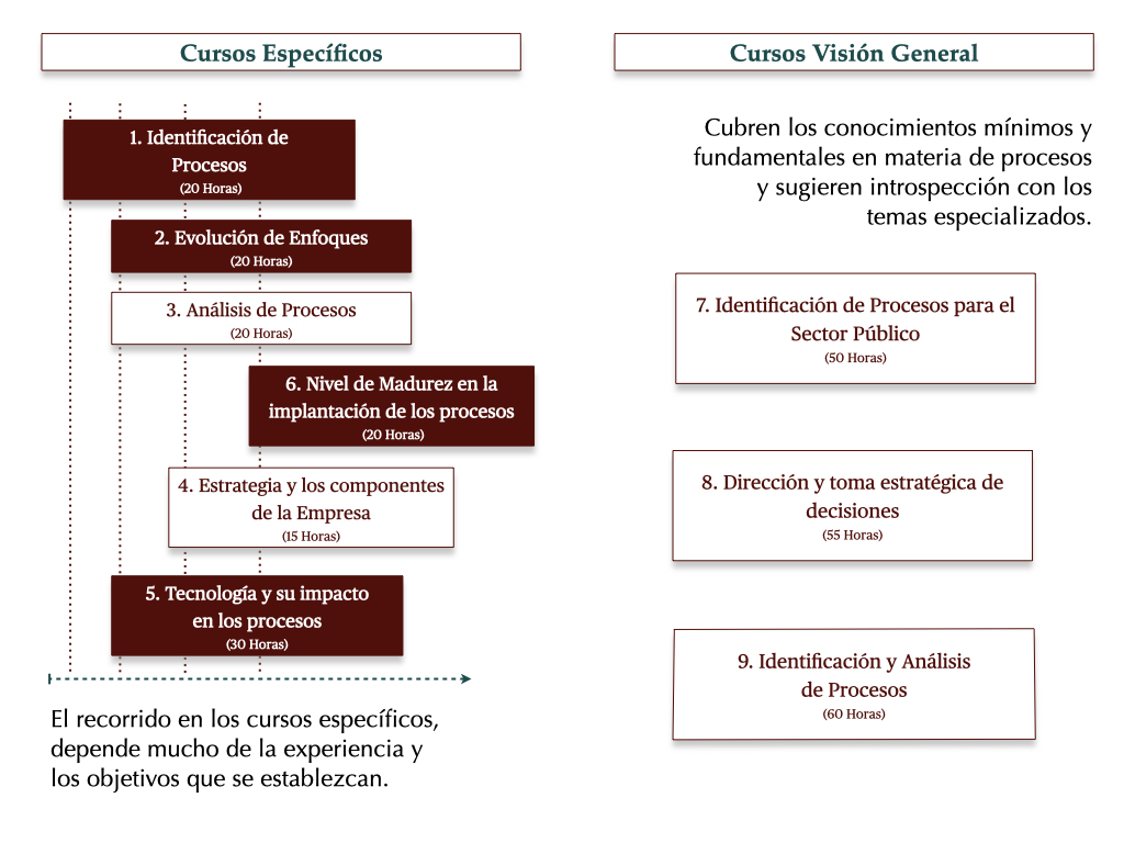 Lanzamiento de Cursos en&nbsp;Procesos